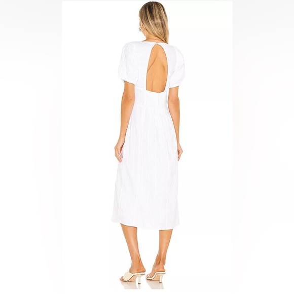 L*SPACE Sienna Dress White Summer Resort Small $154 - Picture 5 of 14